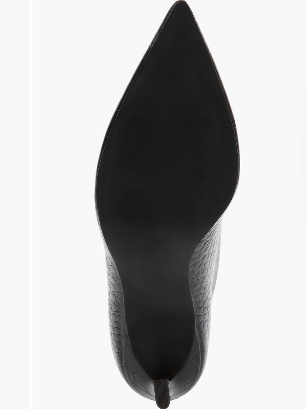 Steve Madden Black Knee-High Leather Heeled Boots - Picture 5 of 5
